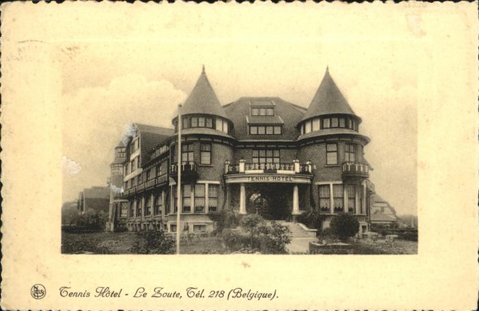 Zoute Knokke Tennis Hotel Le Zoute