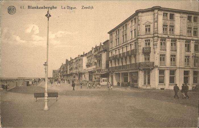 Blankenberghe Digue Zeedijk