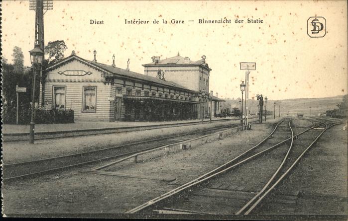 Diest Gare Binnenzicht der Statie, Bahnhof