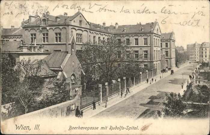 Wien Boerhavegasse
Rudolfs-Spital