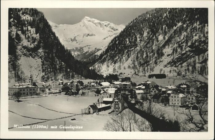Mallnitz Kaernten Geiselspitze