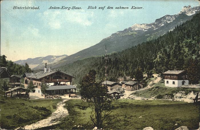 Hinterbaernbad Anton-Kag-Haus
Zahme Kaiser