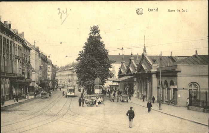 Gand Belgien Gare du Sud