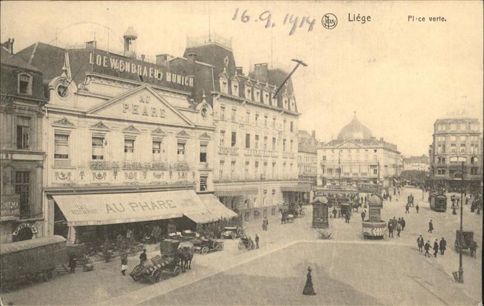 Liege Luettich Place verte