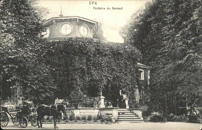 Spa Liege Fontaine du Barissart