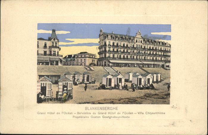 Blankenberghe Grand Hotel de L Ocean