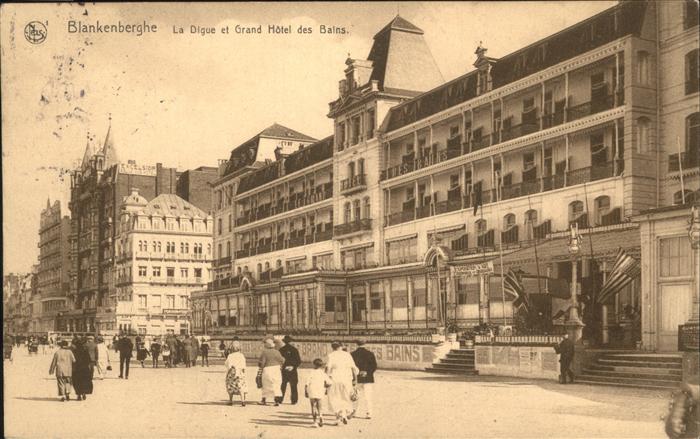 Blankenberghe Digue
Grand Hotel