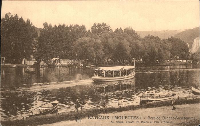 Dinant Wallonie Bateaux-Mouettes