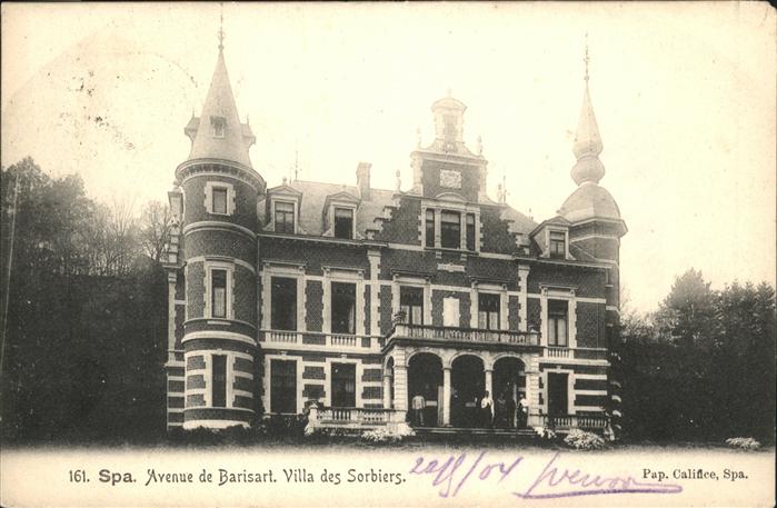 Spa Liege Avenue Barissaart des Sorbiers