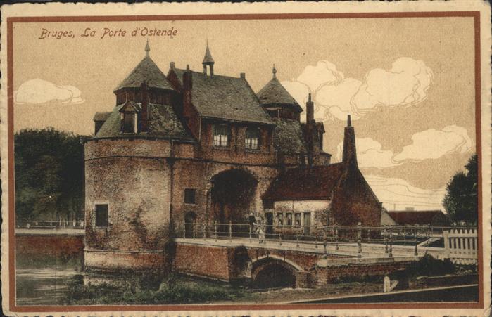 Bruges BRUGGE Belgie Porte d`Ostende