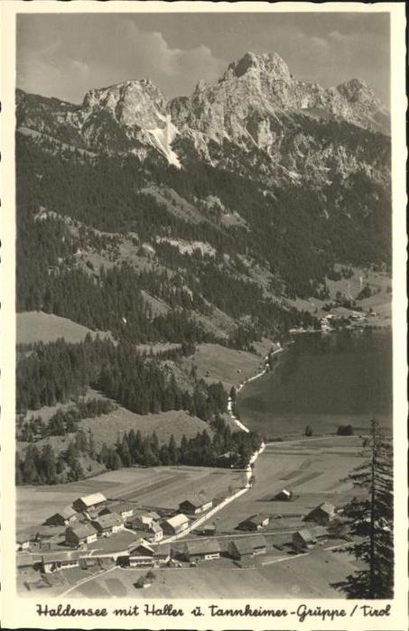 Haldensee Tannheimer Gruppe