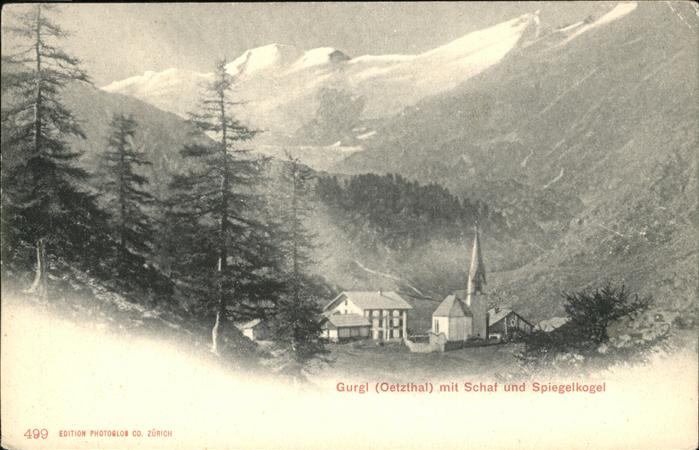 Gurgl Schaf Spiegelkogel