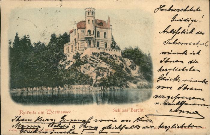 Reifnitz Woerthersee Schloss Bercht
