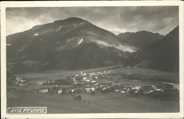 Pfunds Fliegeraufnahme