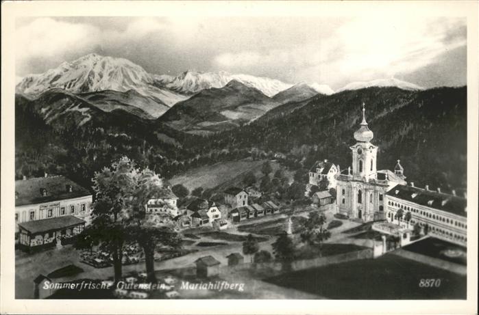 Gutenstein Niederoesterreich Mariahilfberg