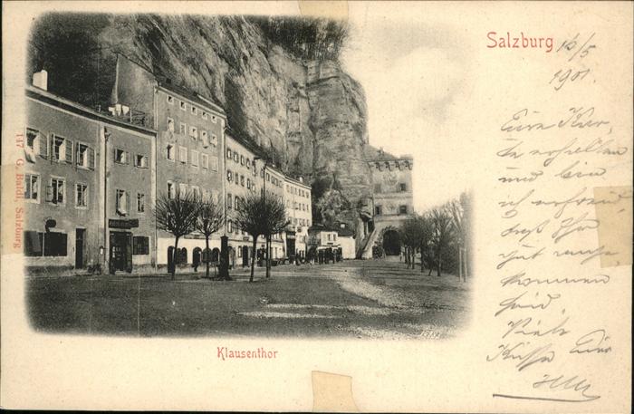 SALZBURG AT Klausenthor