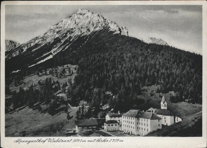Serlesspitze Alpen Gasthof Waldrast