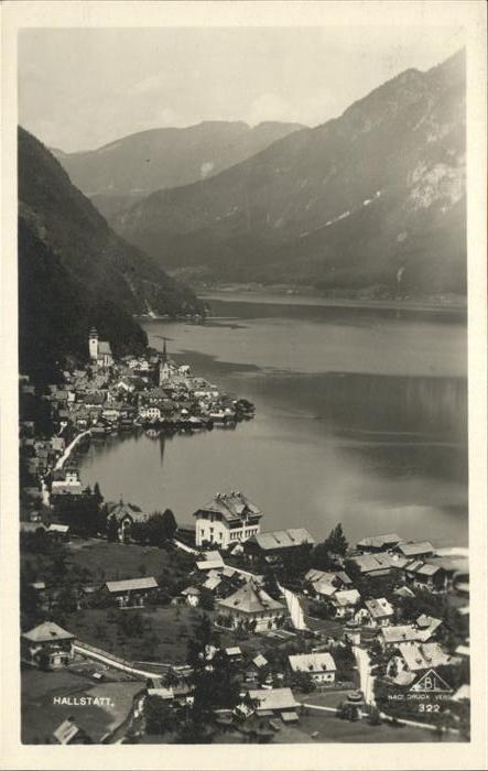 Hallstatt Austria Fliegeraufnahme