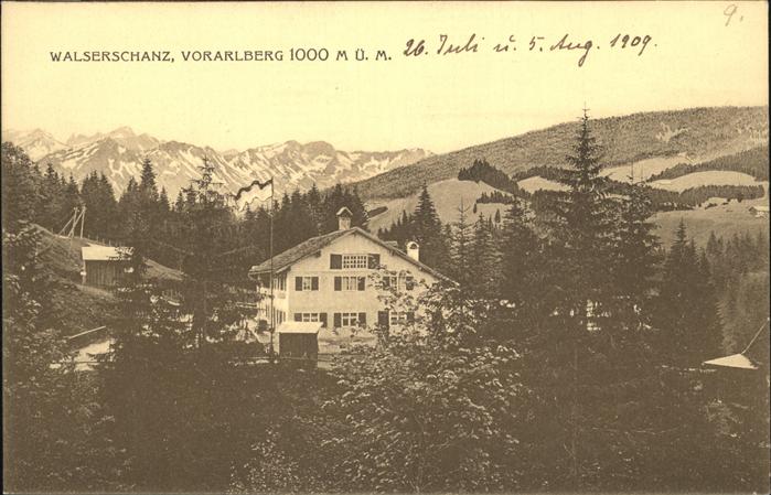 Walserschanz Kleinwalsertal