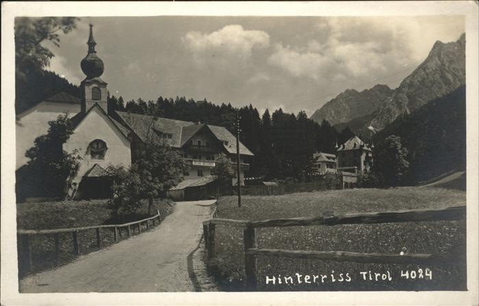 Hinterriss Tirol