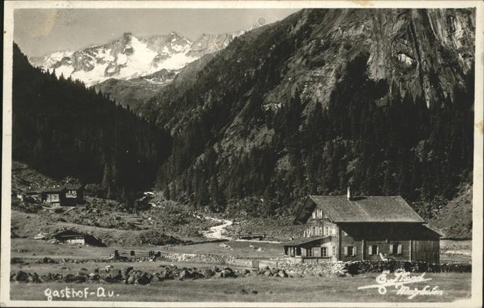 Mayrhofen Zillertal Gasthof Au