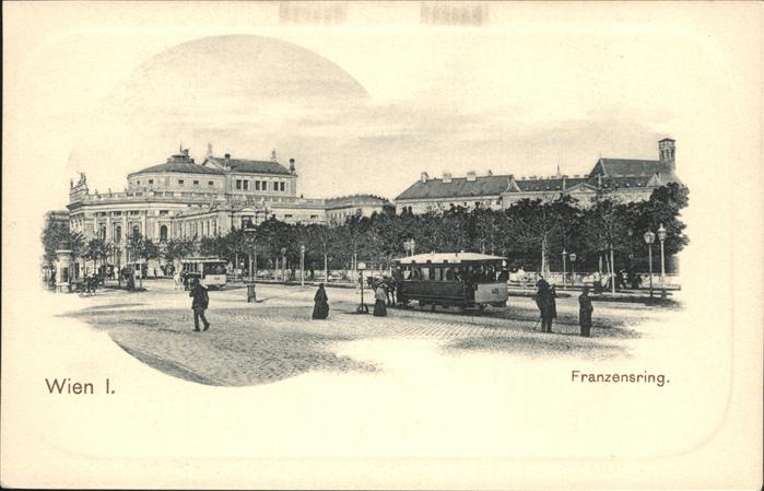 Wien Franzenring Strassenbahn