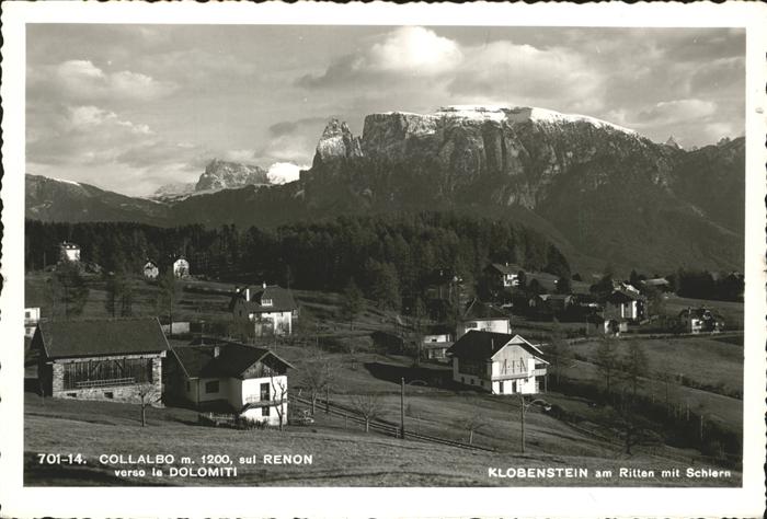 Collalbo Klobenstein Schlern
