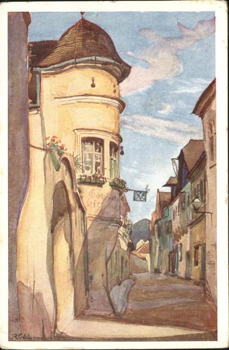 Duernstein Wachau Künstler R Wagner