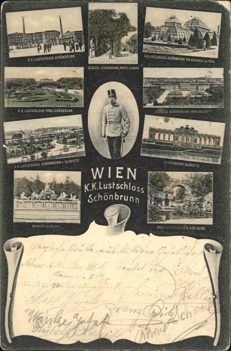 WIEN AT Lustschloss Schoenbrunn