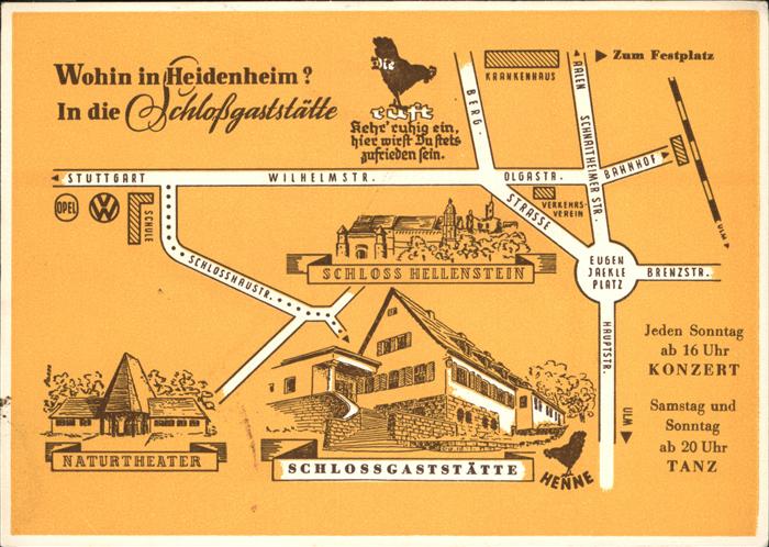 Heidenheim Brenz Schlossgaststaette Schloss Hellenstein