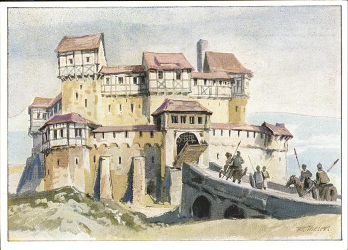 Heidenheim Brenz Stauffenburg Künstler R. Thelen