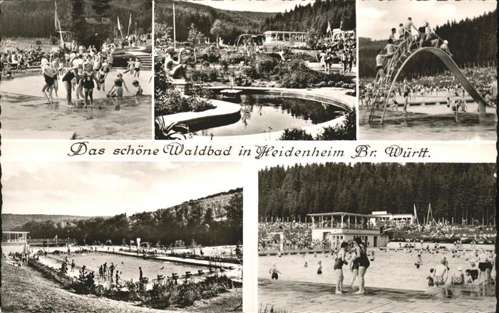 Heidenheim Brenz Waldbad Schwimmbad