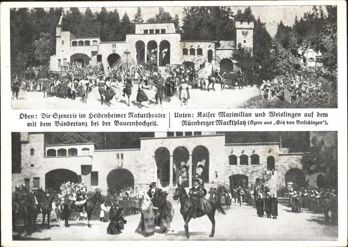 Heidenheim Brenz Schloss Hellenstein Volksschauspiel Nat