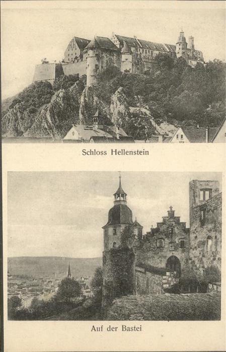 Heidenheim Brenz Schloss Hellenstein Bastei