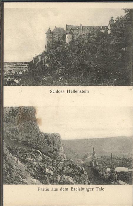 Heidenheim Brenz Schloss Hellenstein Eselsburger Tal