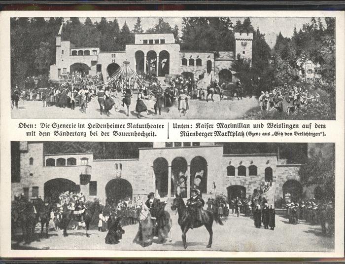 Heidenheim Brenz Naturtheater Schloss Hellenstein Volkss