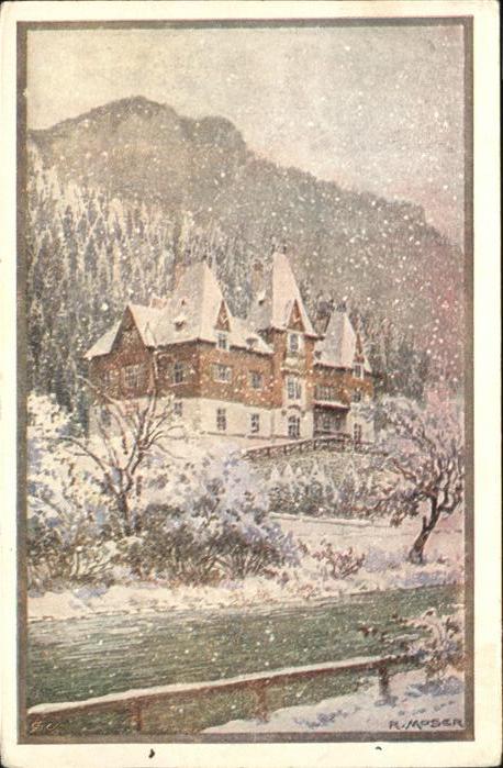 WIEN AT Fuersorgeverein Taubstummblinde Kuenstler Moser