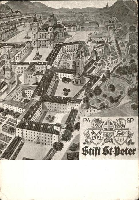 Salzburg Oesterreich Erzabtei St Peter Künstler Bandian Stif