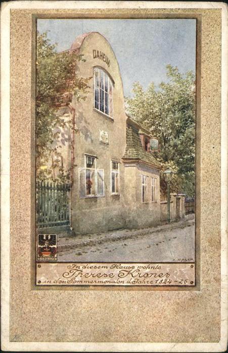 WIEN AT Haus Therese Krones Kuenstler Moser