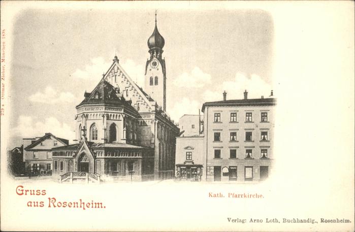 Rosenheim Bayern Kath. Pfaarkirche