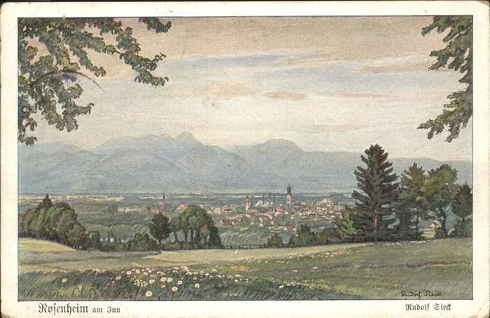Rosenheim Bayern Rudolf Eied