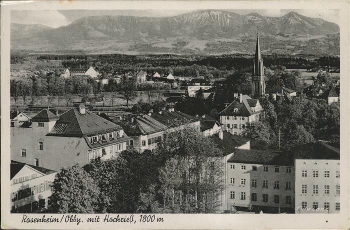 Rosenheim Bayern Hochrieß 1800 m