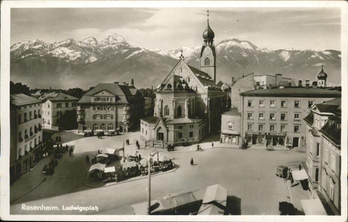 Rosenheim Bayern Ludwigsplatz