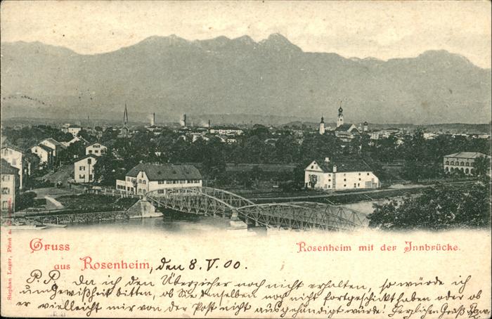 Rosenheim Bayern Innbrücke