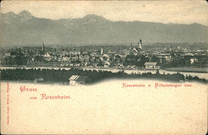 Rosenheim Bayern Höhensteiger