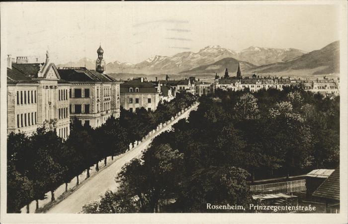 Rosenheim Bayern Prinzregentenstrasse