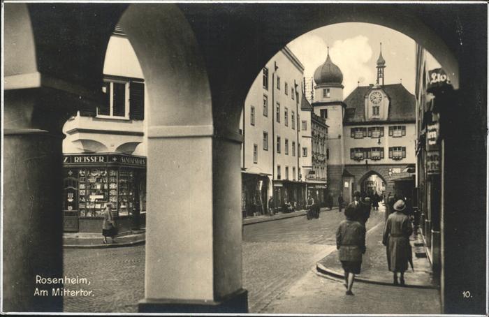Rosenheim Bayern Am Mittertor