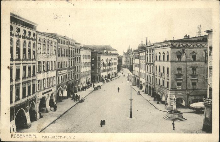 Rosenheim Bayern Max Josef Platz