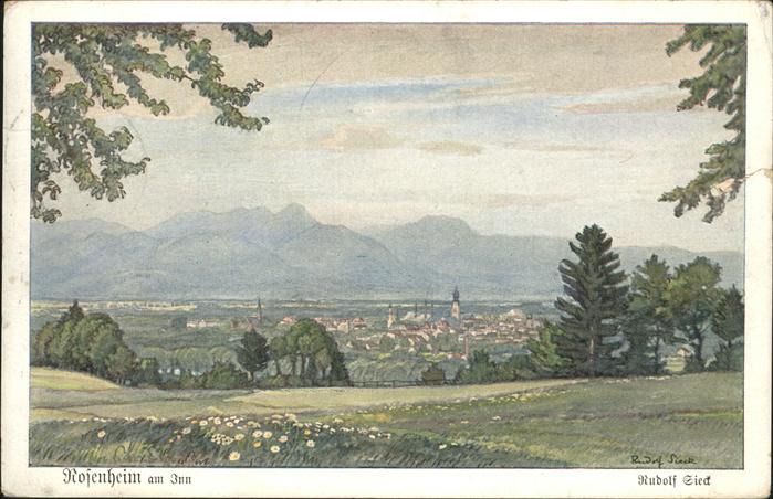 Rosenheim Bayern Rudolf Eied