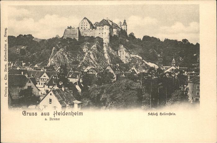 Heidenheim Brenz Schloss Hellenstein